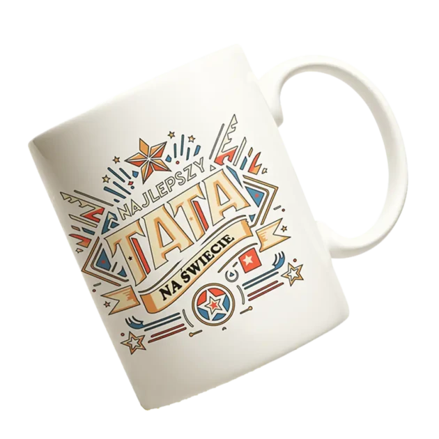 kubek dla taty najlepszy tata na świecie