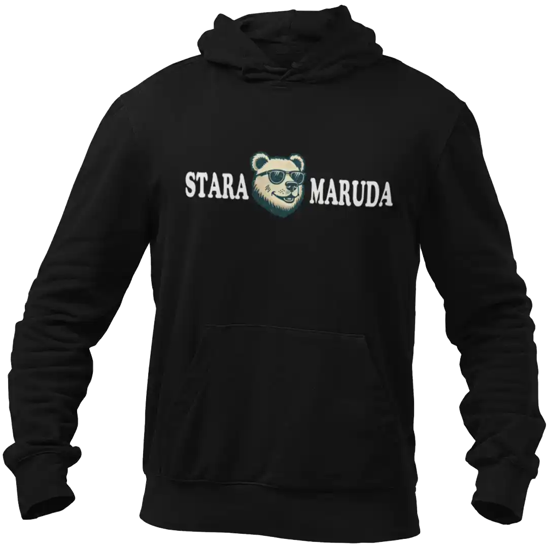 Śmieszna bluza z nadrukiem- stara maruda