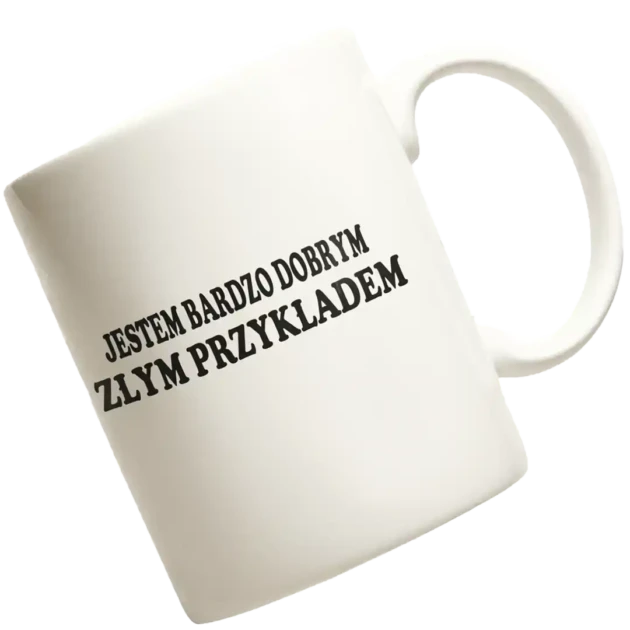 ŚMIESZNY KUBEK Z NADRUKIEM