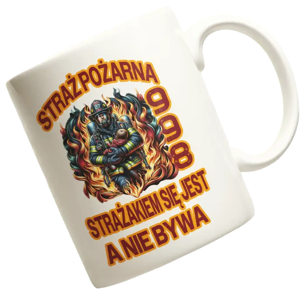 Kubek dla strażaka