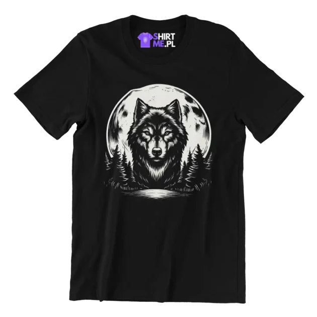 Koszulka z wilkiem