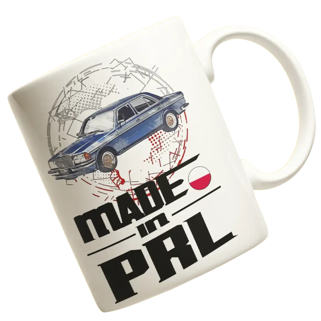 Kubek mercedes w123- made in prl
