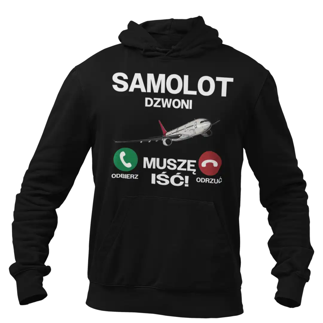 bluza samolot dzwoni muszę iść