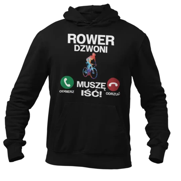 Bluza rower dzwoni muszę iść
