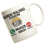 kubek nordic walking dzwoni muszę iść