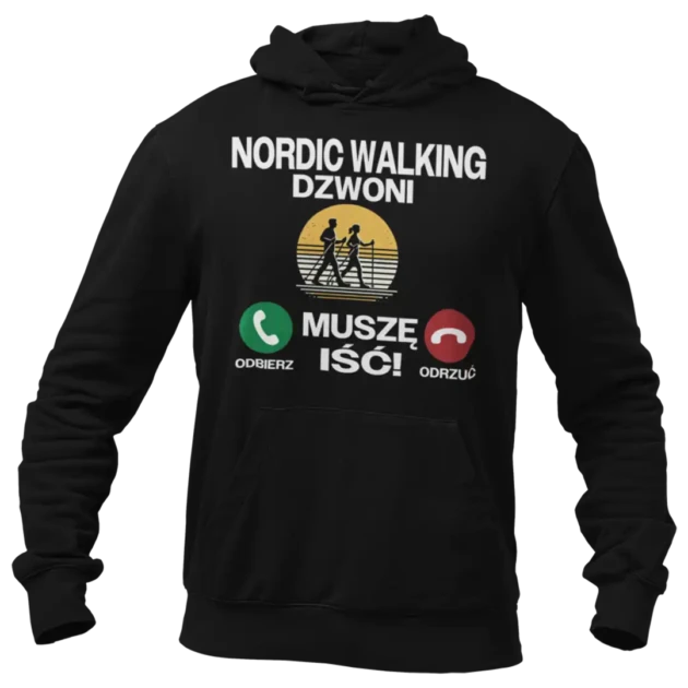 Bluza nordic walking dzwoni muszę iść
