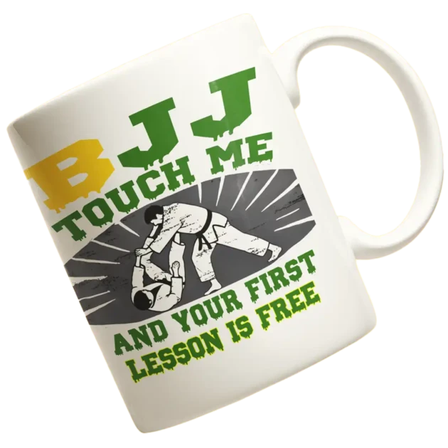 Kubek bjj touch me and your first lesson is free