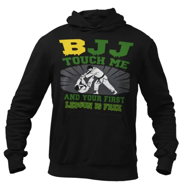 Bluza bjj touch me and your first lesson is free