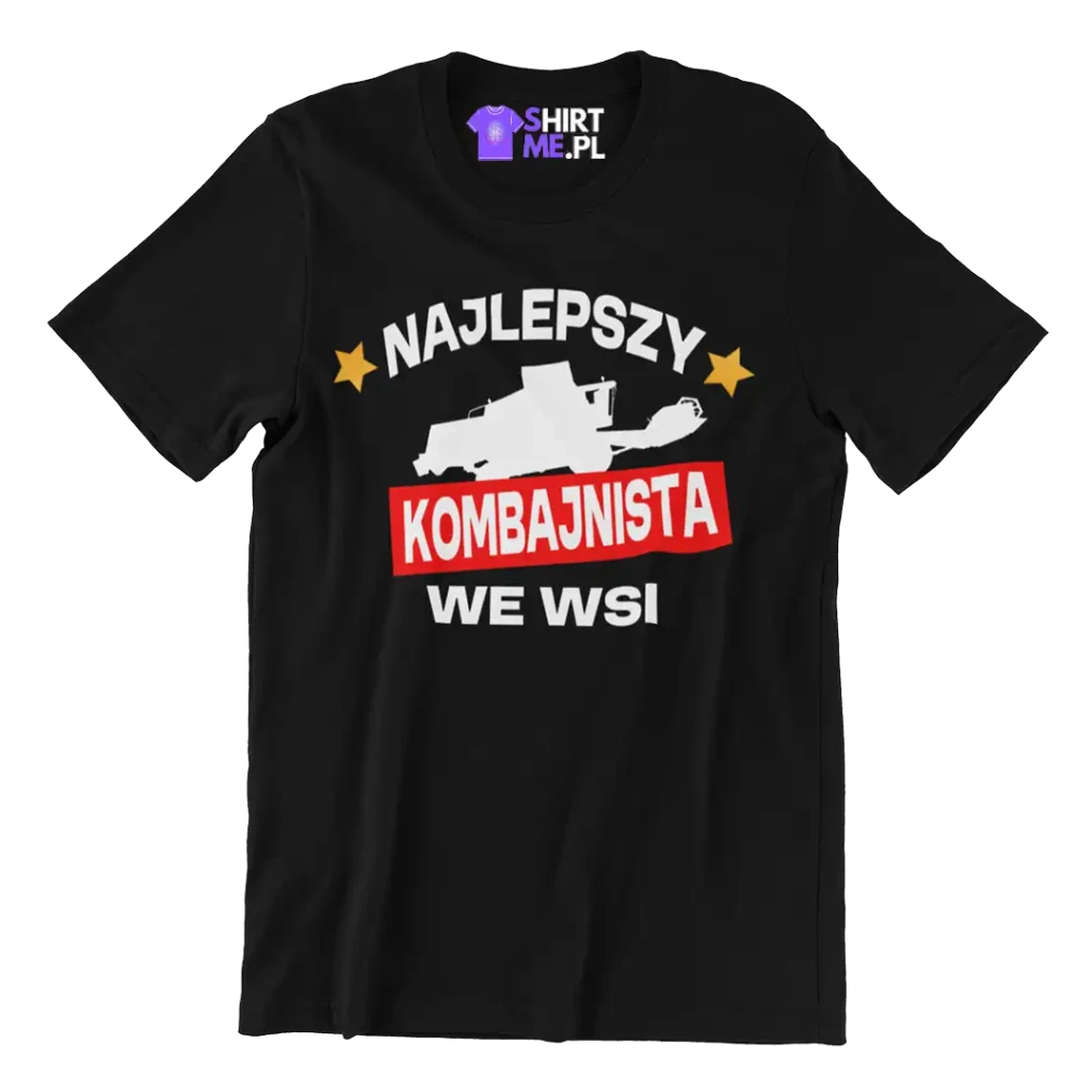 Koszulka najlepszy kombajnista we wsi