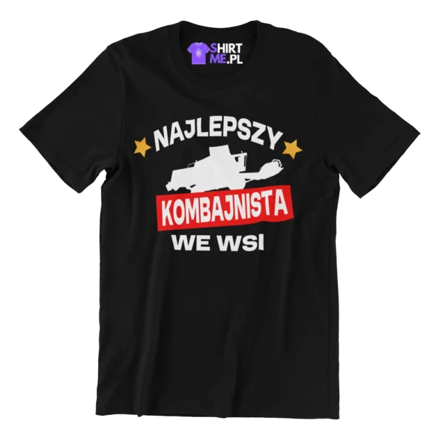 Koszulka najlepszy kombajnista we wsi
