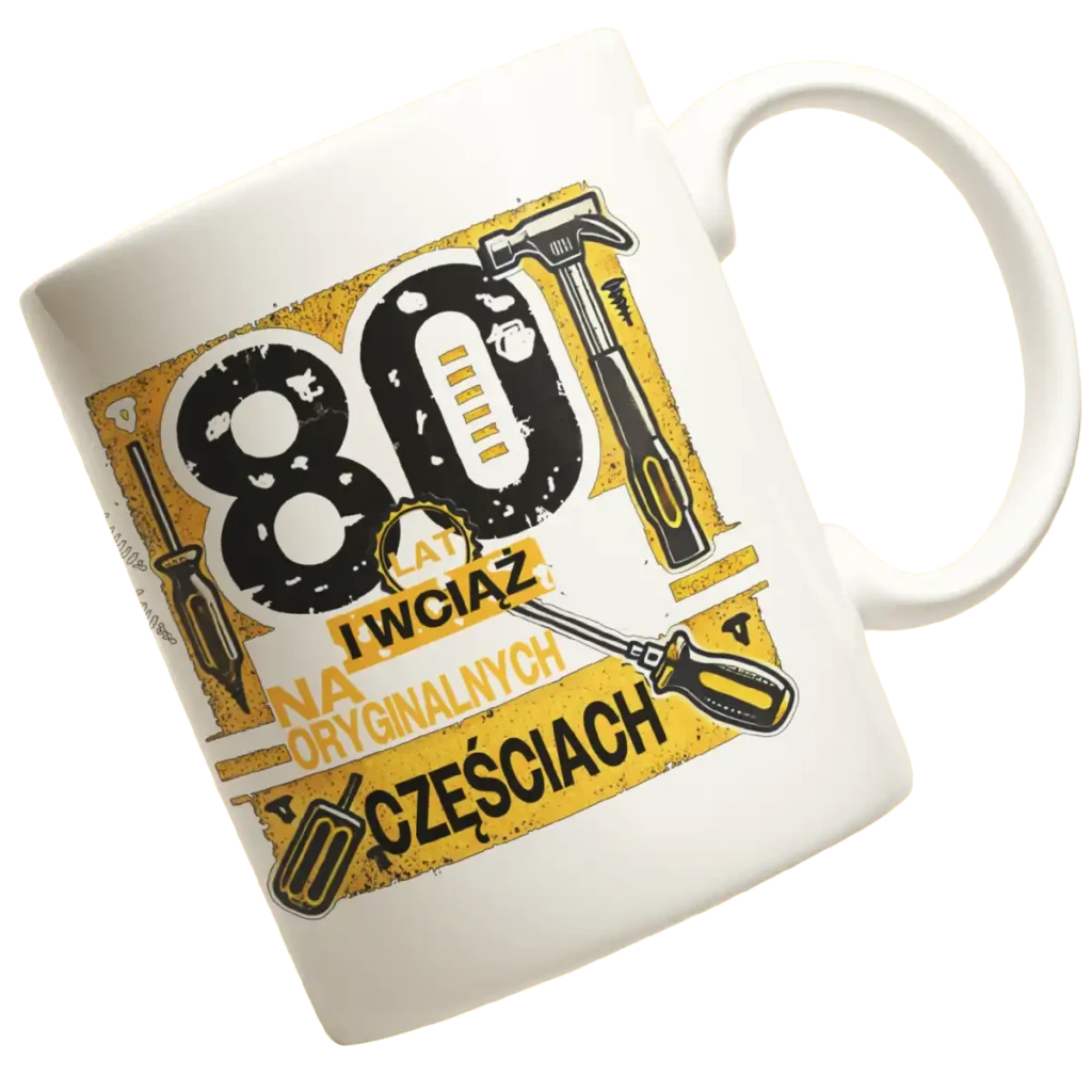 Kubek 80 lat i wciąż na oryginalnych częściach