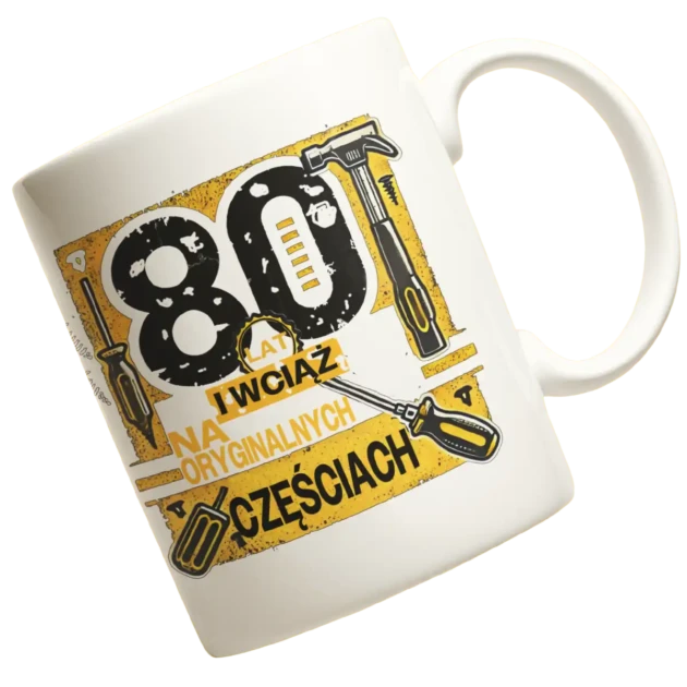 Kubek 80 lat i wciąż na oryginalnych częściach