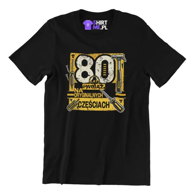 Koszulka 80 lat i wciąż na oryginalnych częściach
