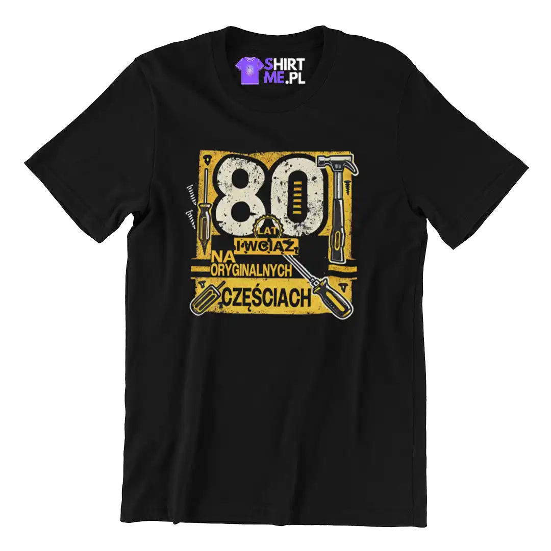 Koszulka 80 lat i wciąż na oryginalnych częściach