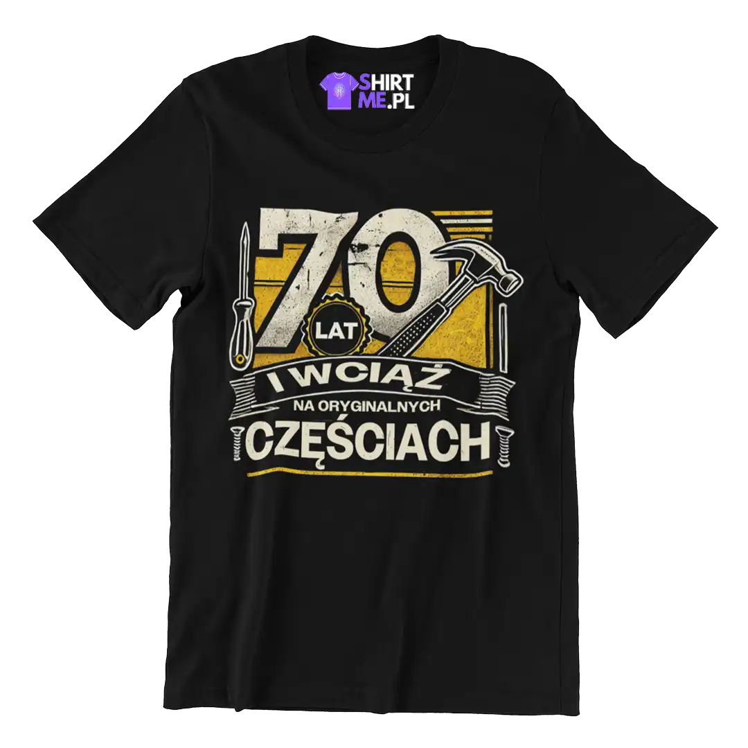 Koszulka 70 lat i wciąż na oryginalnych częściach
