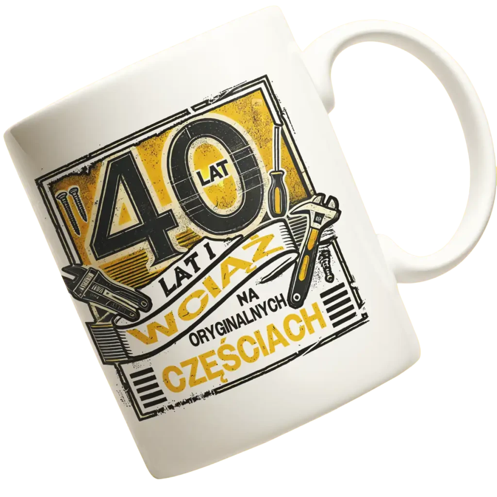 Kubek na 40 urodziny