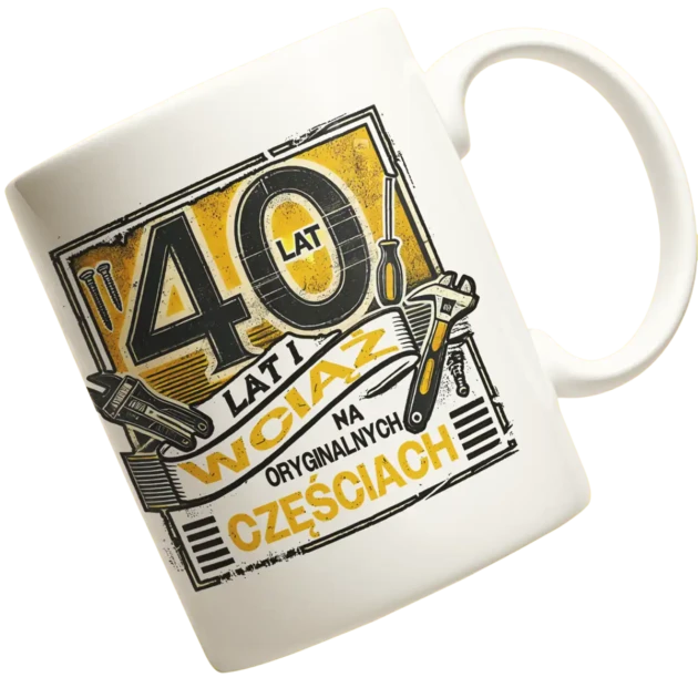 Kubek na 40 urodziny