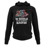 Bluza Koszulka z koniami dla osoby kochającą jazdę konną. Koszulka w siodle życie nabiera barw TSHIRT SUPER PREZENT DLA PASJONATÓW JAZDY KONNEJ!