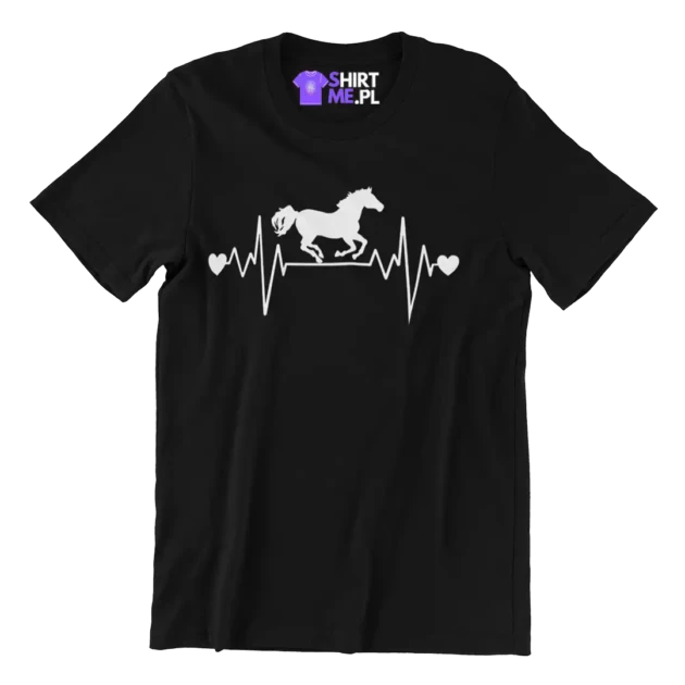 Koszulka koń linia życia