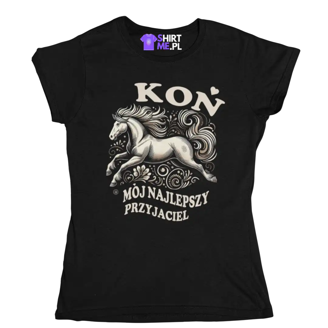 Koszulka koń- mój przyjaciel na całe życie