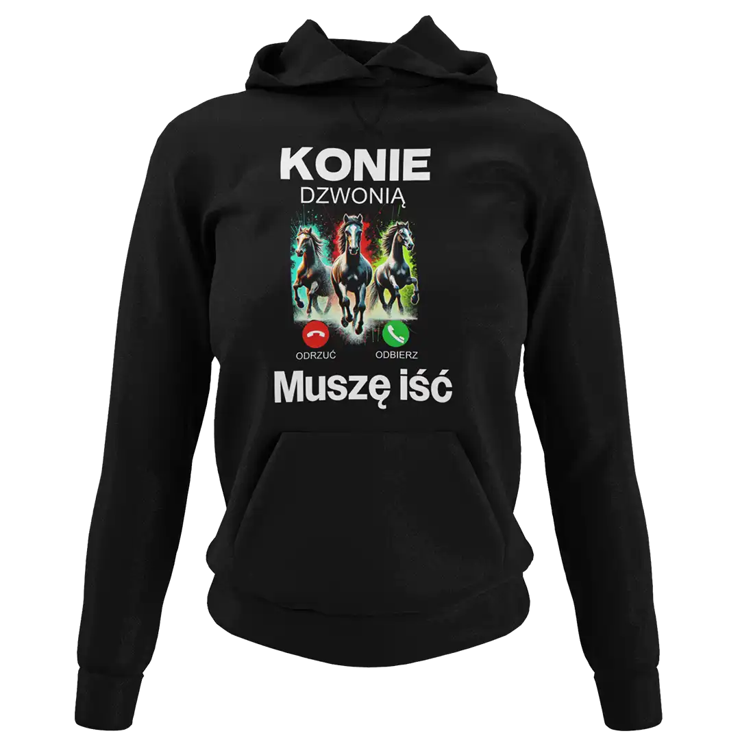 Bluza konie dzwonią muszę iść