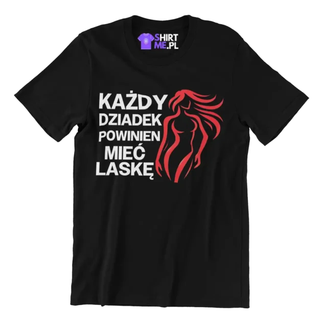 Koszulka każdy dziadek powinien mieć laskę