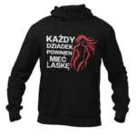 bluza ŚMIESZNA DLA EMERYTA- KAŻDY DZIADEK POWINIEN MIEĆ LASKĘ SUPER PREZENT DLA DZIADKA PREZENT NA DZIEŃ DZIADKA