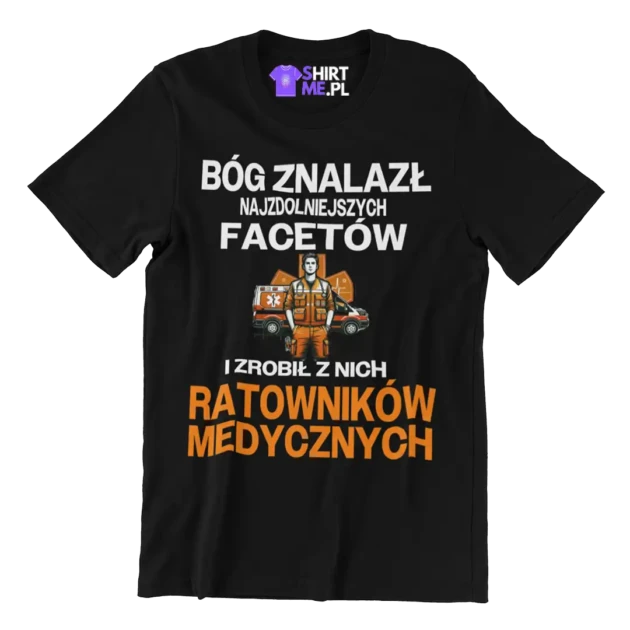 Koszulka bóg znalazł najzdolniejszych mężczyzn i zrobił z nich ratowników medycznych
