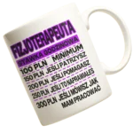 Kubek dla fizjoterapeuty stawka godzinowa