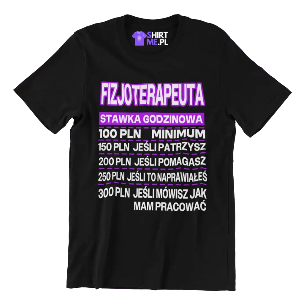 Koszulka fizjoterapeuta