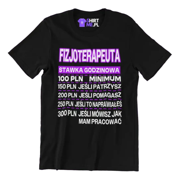 Koszulka fizjoterapeuta