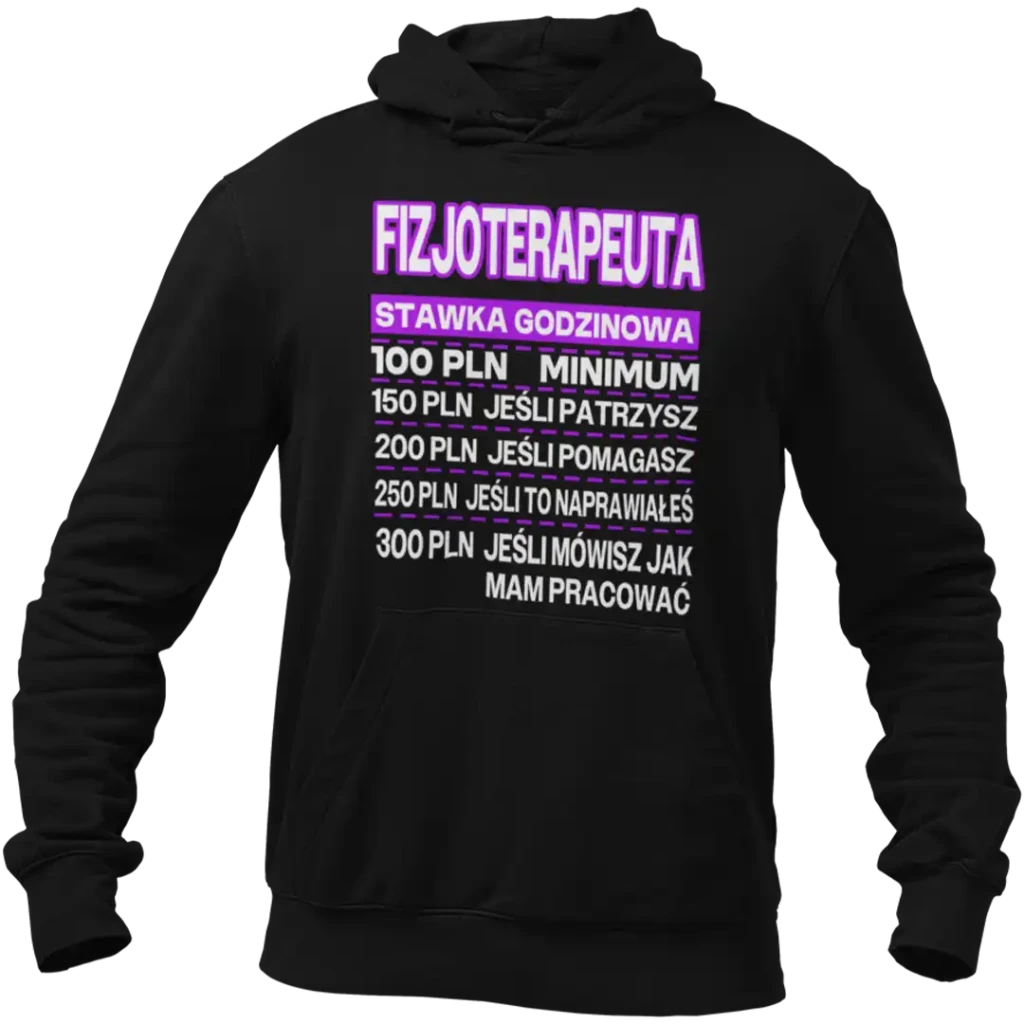 Bluza fizjoterapeuta stawka godzinowa