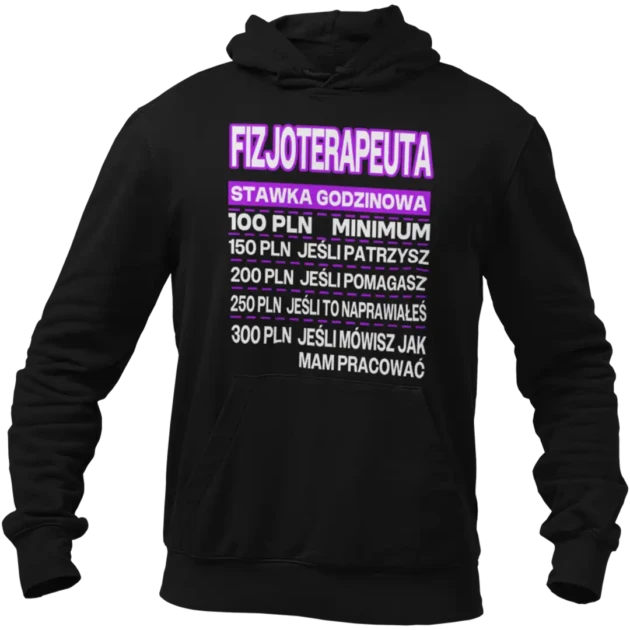 Bluza fizjoterapeuta stawka godzinowa
