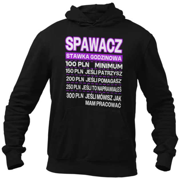 Bluza stawka godzinowa spawacz