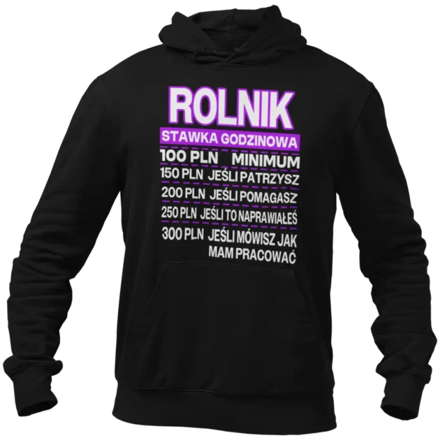 Bluza rolnik stawka godzinowa