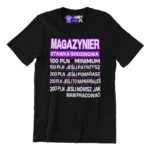 Koszulka magazynier cennik usług