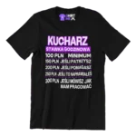 Koszulka kucharz cennik usług