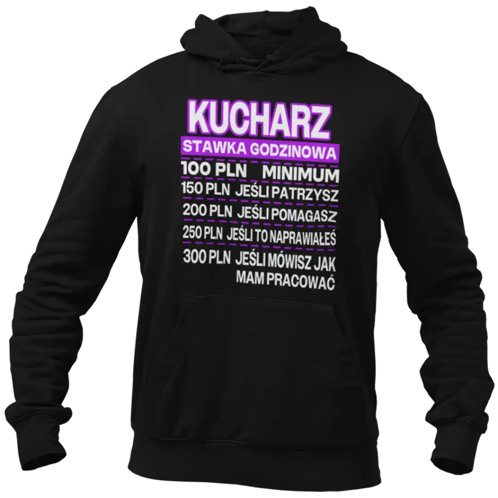 BLUZA Kucharz cennik usług