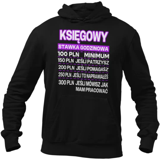 BLUZA księgowy stawka godzinowa