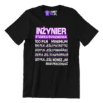 Koszulka inżynier stawka godzinowa