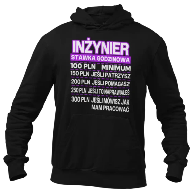 Bluza inżynier stawka godzinowa