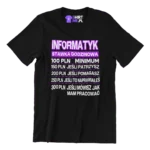 Koszulka informatyk stawka godzinowa
