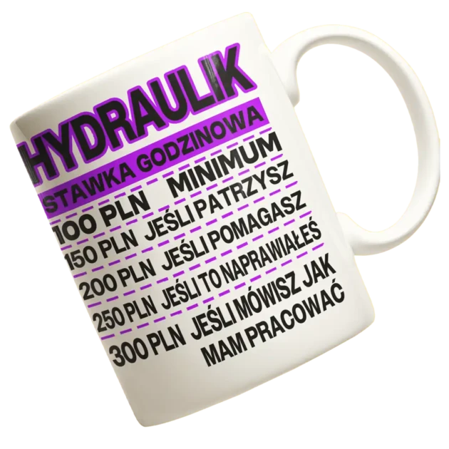 kubek hydraulik stawka godzinowa