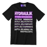 Koszulka hydraulik stawka godzinowa