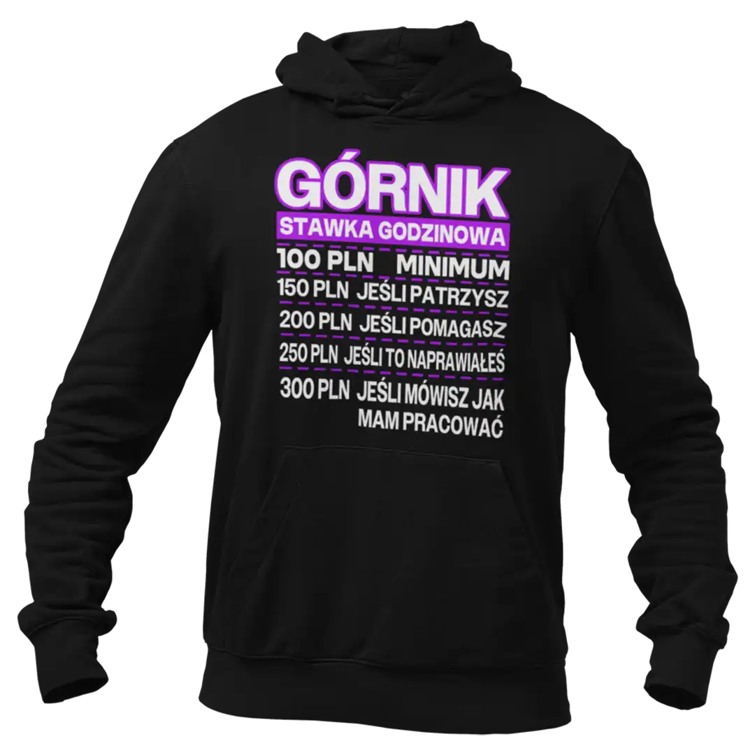 Bluza górnik stawka godzinowa