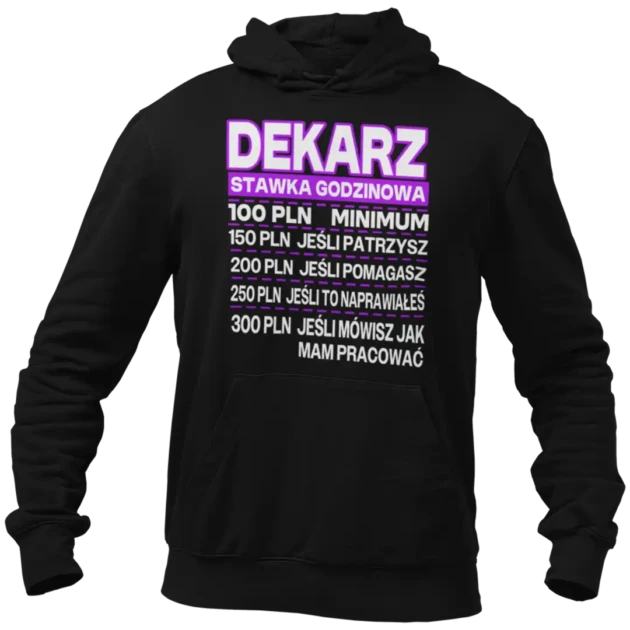 Bluza dekarz stawka godzinowa