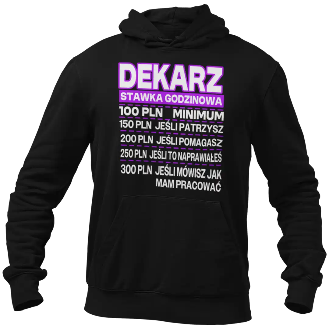 Bluza dekarz stawka godzinowa