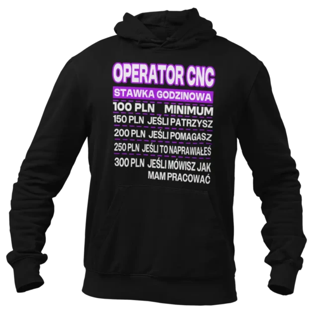 bluza operator cnc stawka godzinowa