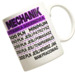 KUBEK dla mechanika stawka godzinowa