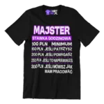 Koszulka majster stawka godzinowa
